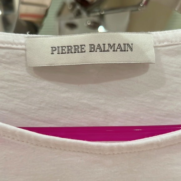 Balmain sleeveless tee. Worn once perfect condition - Picture 3 of 5